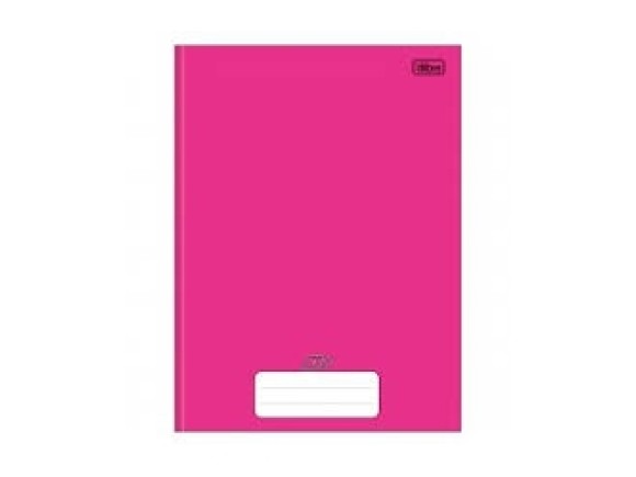 Caderno Brochurão Class Rosa 96fls Capa Dura - Foroni