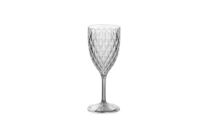 Taça Para Vinho Água Suco Glamour 330ml Incolor - Plasútil