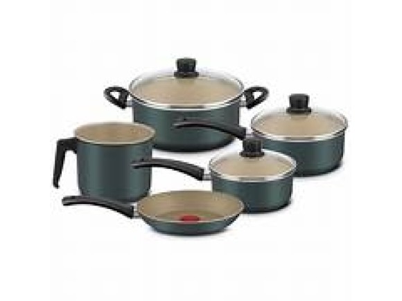 CONJUNTO PANELAS 5 PECAS GREEN VERDE - BRINOX