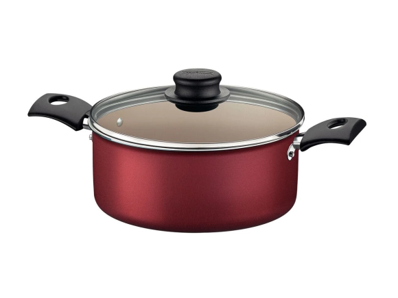 CAÇAROLA ANTIADERENTE TURIM 18CM VERMELHO - TRAMONTINA