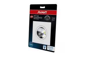 SPOT INTELIGENTE QUADRADO 350 LUMENS 5W RGB - AVANT